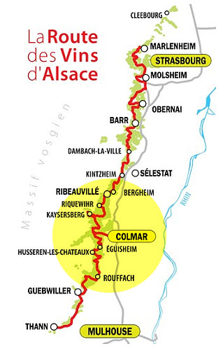Sur La Route Des Vins D Alsace
